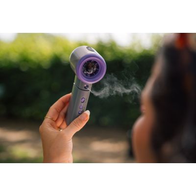 5. Verbatim Cool 'n' Go Aqua Breeze Handheld Fan Purple/Grey
