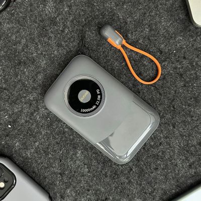 3. Powerbank Dudao K21 Mini 10000mAh 22.5W USB-A / USB-C - gray