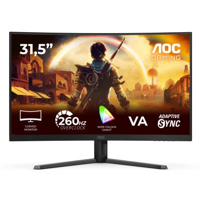 AOC G4 C32G42ZE Computer Monitor 80 cm (31.5") 1920 x 1080 px Full HD LED Black, Red
