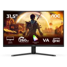AOC G4 C32G42ZE Computer Monitor 80 cm (31.5") 1920 x 1080 px Full HD LED Black, Red