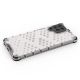 15. Honeycomb case armored cover with a gel frame for Samsung Galaxy M53 5G transparent
