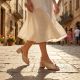 6. Beige Sergio Leone SK469 women's high-heeled sandals