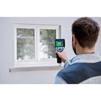 6. Bosch GTC 600 C Noise equivalent temperature difference (NETD) IR Black, Blue 256 x 192 px Built-in LCD display