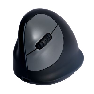 3. Ergonomic R-Go Pele HE left Bluetooth mouse sidabrina