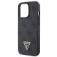 7. Guess GUHCP13LP4TDSCPK Case for iPhone 13 Pro / 13 - Black Crossbody 4G Metal Logo