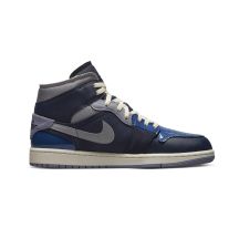 Men's Air Jordan 1 Mid SE Craft Obsidian Shoes - DR8868-400