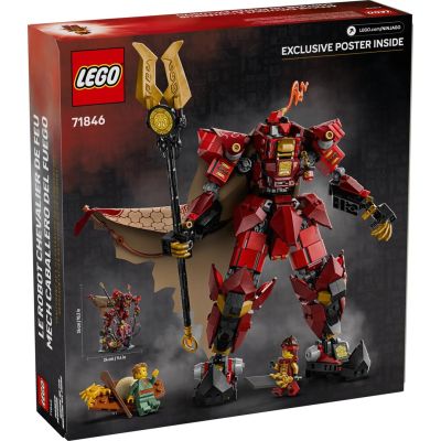 7. LEGO NINJAGO 71846 Fire Knight Mech