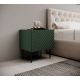 3. ONDA bedside table 2 pcs. 50x40xH54 green