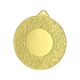 3. Gold medal with space for a 25 mm emblem - steel