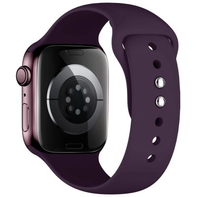 2. Tech-Protect Silicone strap for Apple Watch 40 / 41 / 42 mm - dark cherry