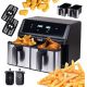 4. ELDOM Oil-Free Fryer, Double Horizontal 9