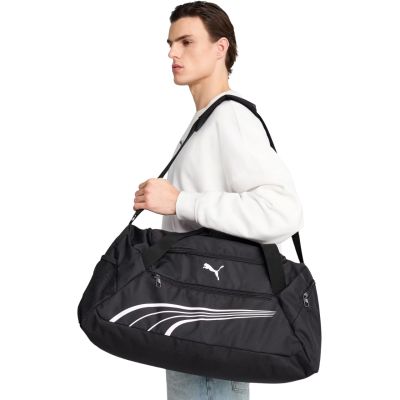 Puma Fundamental Medium Sports Bag, Black, 91189 01