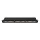 13. LANBERG PATCH PANEL 24 PORT 1U 19" CAT.6A FTP BLACK PPSA-1024-B