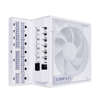 6. Lian Li EDGE GOLD 1200 80 PLUS Gold Netzteil, PCIe 5.1, ATX 3.1 - 1.200 Watt, weiß, incl. USB-Hub