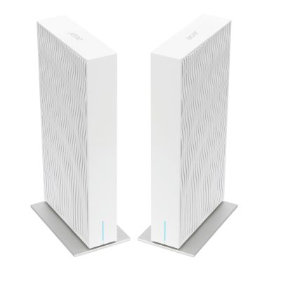 Acer Wave 7 Wifi 7 Mesh Router with EU Plug, Twin Pack