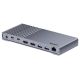 Unitek Triple USB4 40Gb/s Docking Station, 120W Power Supply