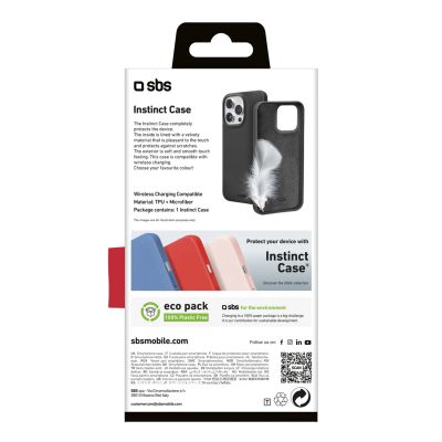 3. SBS Instinct Case for iPhone 16 Pro - Black