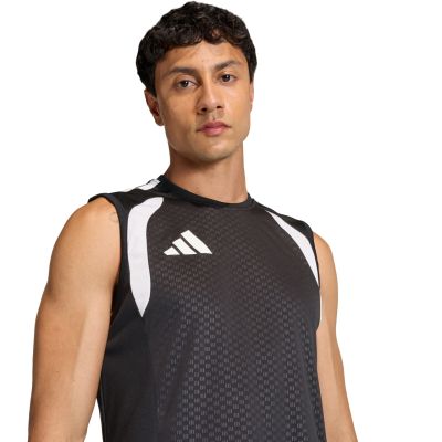 5. adidas Tiro 26 Competition Sleeveless Jersey Men's Black JX4253