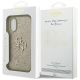 8. Guess Fixed Glitter Big 4G case for iPhone 17 - gold