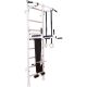 100. GYMNASTIC LADDER, HAND BAR, BENCH, CHILDREN'S ACCESSORIES, WHITE MAT BENCHK 414