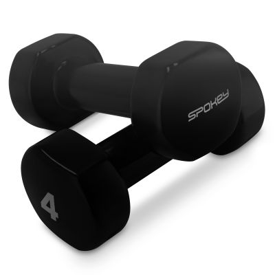 6. Vinyl dumbbells 2x4kg Spokey Shape SPK-943106