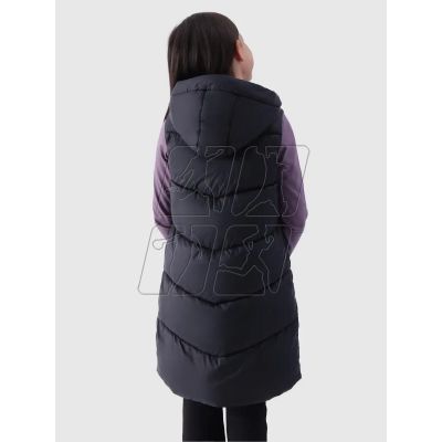 6. Sleeveless jacket 4F Jr 4FJWAW24TVJAF130-20S