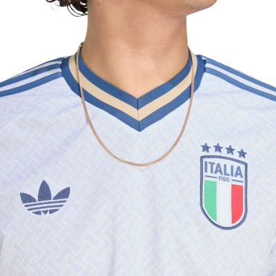 6. Men's adidas Italy 26 Away Jersey white and blue KC8704