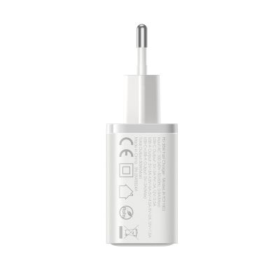 3. Joyroom JR-TCF15 network charger USB-C / USB-A 30W - white