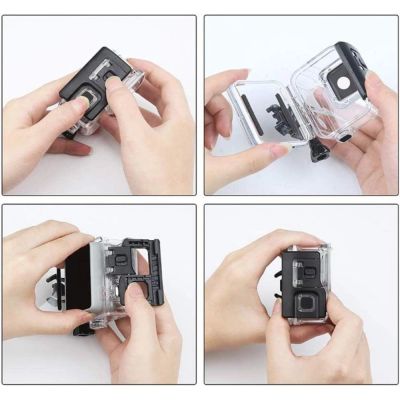 5. Tech-Protect GA200 Waterproof Case for GoPro Hero 5 / 6 / 7 - Transparent