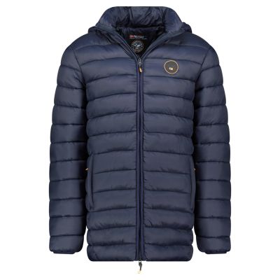Geographical Norway AMIGOBADGE LONG HOOD DB NAVY MEN 233 NAVY (WY8852H/GN-MARINE)
