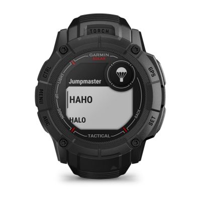 19. Garmin Instinct 2X Solar Tactical Edition Black watch