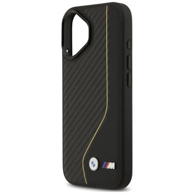 6. BMW M Carbon Line & Logo MagSafe Case for iPhone 17 - Yellow