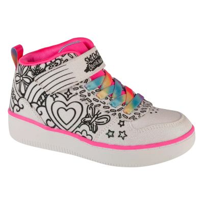 Skechers Sport Court 92 - Color Me Kicks 302213L-WMLT White 27