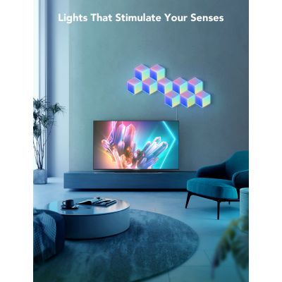18. Govee H6066 Glide Hexa Pro; LED panels; RGBIC