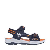 Lotto Estaca children's sandals navy blue and orange 2601480 5927