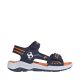Lotto Estaca children's sandals navy blue and orange 2601480 5927