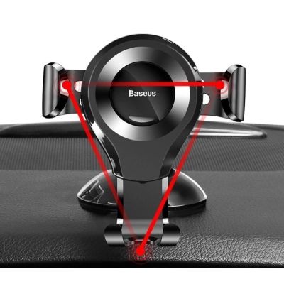 5. Baseus Osculum SUYL-XP0S gravity car holder for windshield or dashboard - silver