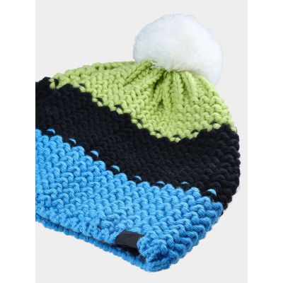 2. Men's winter hat with pompom 4F 4FWAW24ACAPM461-92S