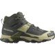 5. Salomon X Ultra 5 Mid GTX hiking shoes - peat/gray green/blue