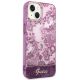 4. Guess GUHCP14MHGPLHF iPhone 14 Plus 6.7" fuchsia/fuschia hardcase Porcelain Collection