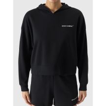 Women's sweatshirt with hood, open, 4F 4FWSS24TSWSF1003-20S