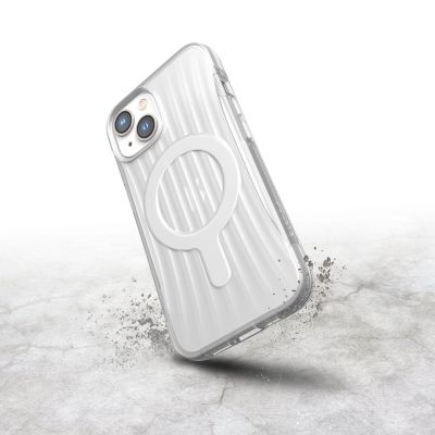 4. Raptic X-Doria Clutch Case iPhone 14 with MagSafe back cover transparent