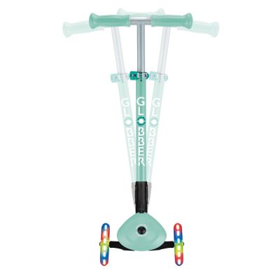 6. Globber Primo Foldable Lights Jr Scooter 432-206-3
