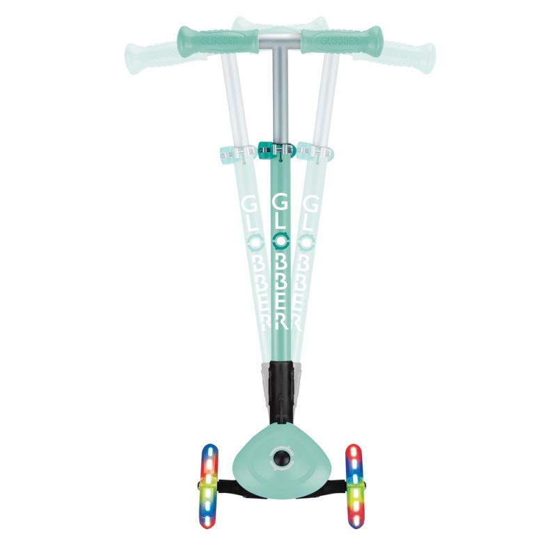 6. Globber Primo Foldable Lights Jr Scooter 432-206-3