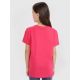 4. Regular plain girls' T-shirt 4F 4FJWSS25TTSHF2177-55S