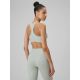 2. Women's low-support yoga bra 4F 4FRSS26USBAF264-47S