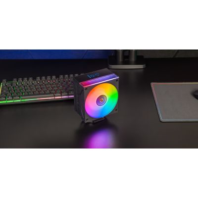 6. TACENS MARS MCPU-LCD 120 PWM 300W TDP LCD BK- CPU Cooler