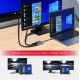 6. UNITEK V1304A Cable Adapter 0.15m USB Type-A HDMI + VGA (D-Sub) Gray