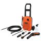 6. Black & Decker BEPW1650-QS Compact Pressure Washer Electric 330 l/h Orange