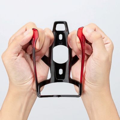 5. Rockbros FK338 Bike Bottle Holder - Black and Red